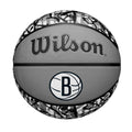Wilson Nba Team Graffiti Basketball - Brooklyn Nets, Size 7-29.5''