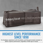 Goodyear Bicycle Tube, 18 X 1.75/2.125