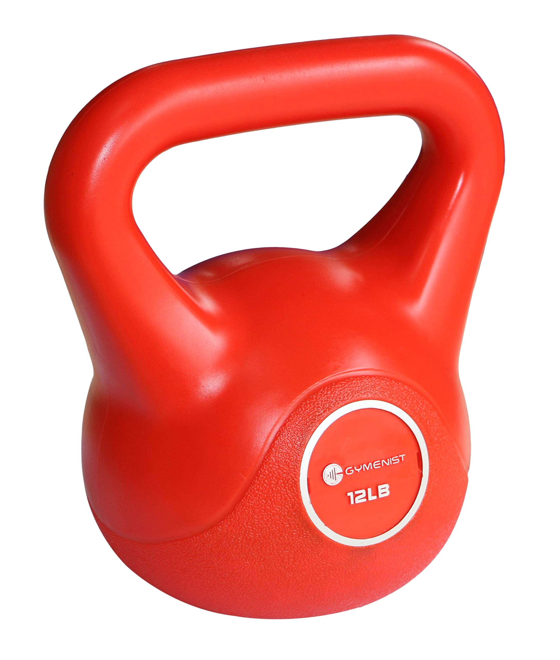 Gymenist Exercise Kettlebell Fitness Workout Body Equipment Choose Your Weight Size(12 Lb)