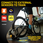 Saris Fluid2 Indoor Bike Trainer, Fits Road And Mountain Bikes, Compatible With Zwift App
