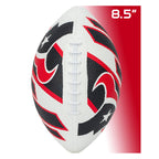 Franklin Sports Nfl Houston Texans Football - Youth Football - Mini 8.5'' Rubber Ball - Perfect For Kids - Team Logos And Colors