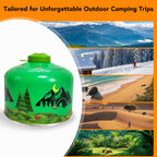 Coylbod Isobutane Fuel Canister 100G, Camping Stove Fuel, Butane Camping Propane Mixture Blend Camping Fuel Gas (3 Pack)