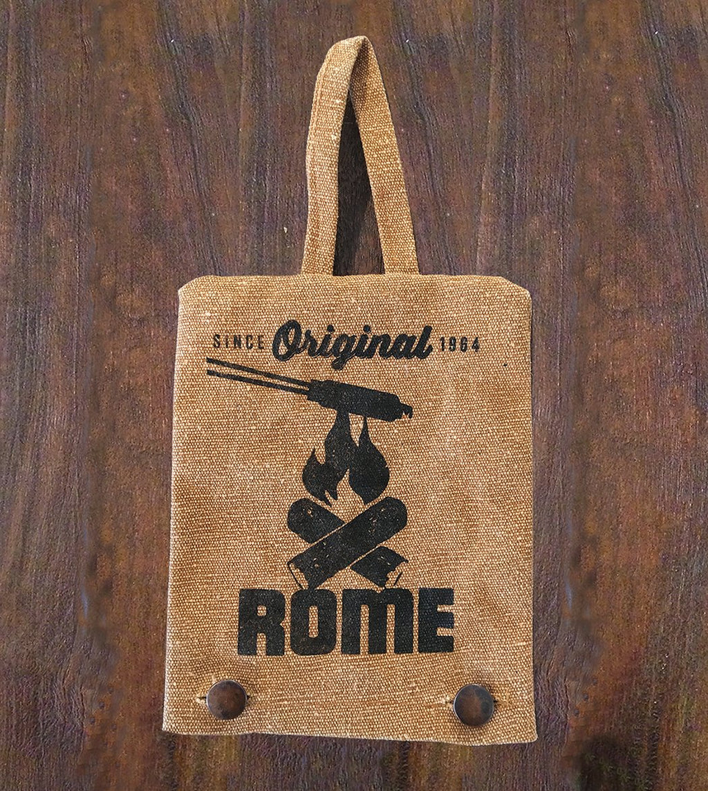 Rome Industries Single Pie Iron Canvas Cover Bag, 7.5'' X 6'', Beige