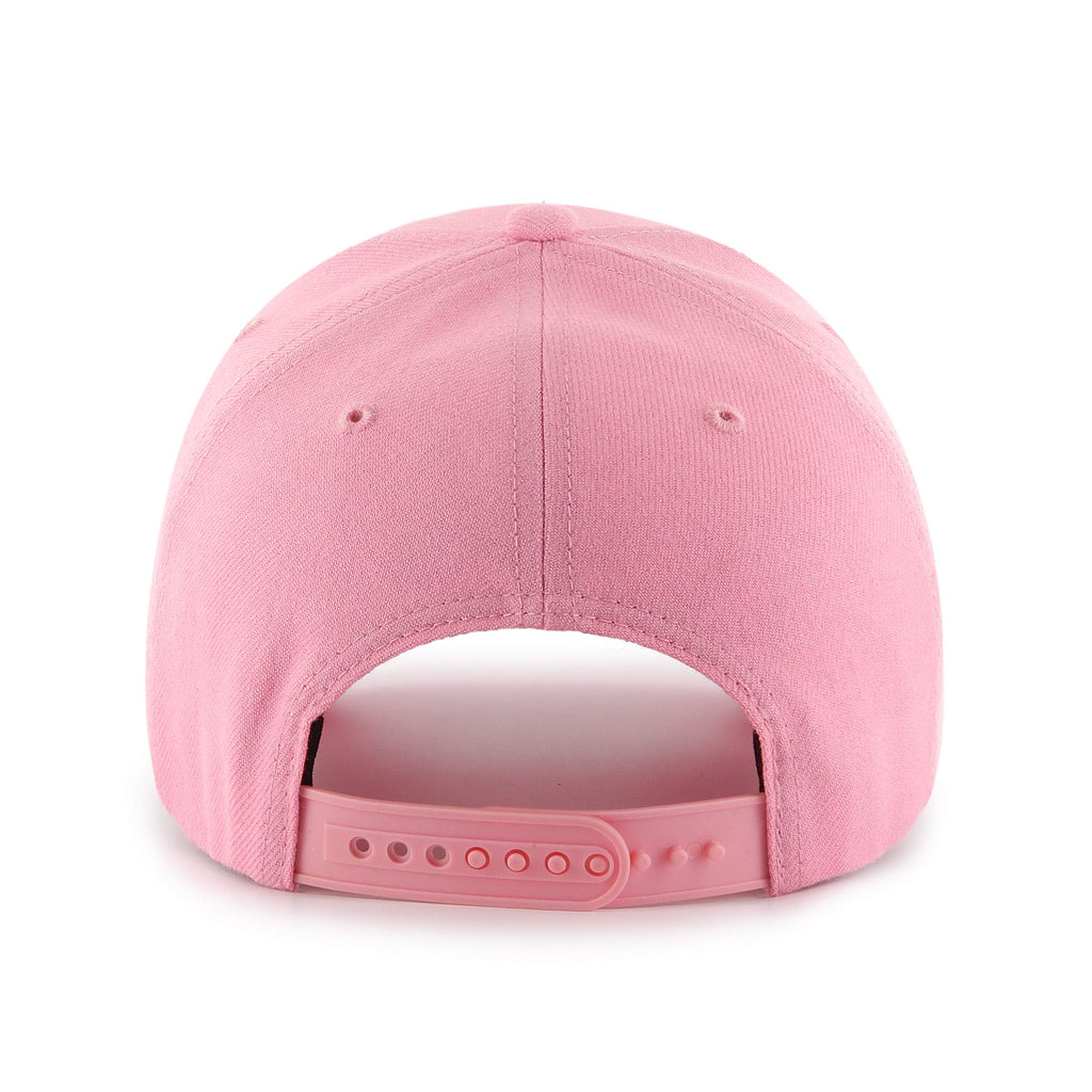 47 Brand Ny Yankees Mvp Cap B-Mvpsp17Wbp-Rs, Womens, Pink/White,