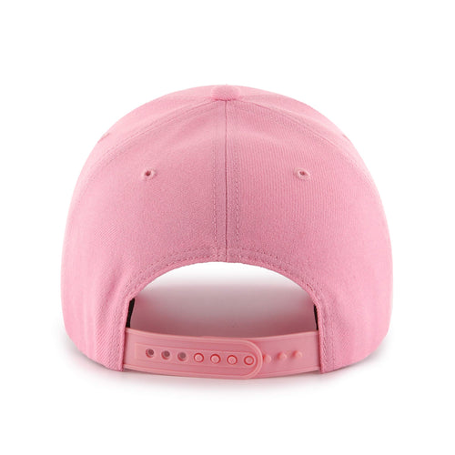 47 Brand Ny Yankees Mvp Cap B-Mvpsp17Wbp-Rs, Womens, Pink/White,