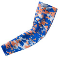 Stromguard Compression Sports Arm Sleeve Digital Camo Baseball Football Basketball - (One Arm Sleeve) (Youth Large, #19 - Royal 