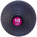 Fitvids Workout Exercise Fitness Weighted Medicine Ball, Wall Ball And Slam Ball, Slam Ball, 10 Pounds