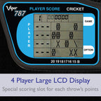 Viper 787 Electronic Dartboard, Ultra Thin Spider For Increased Scoring Area, Free Floating Segments, Locking Segment Holes For