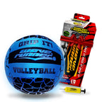 Wave Runner Waterproof Volleyball With Sure-Grip Technology - Perfect For Pool Games, Beach Volleyball And Indoor Pool - Durable
