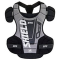 STX Shield 200 Lacrosse Goalie Chest Protector, Black/Gray, Small
