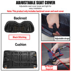 Nokins Golf Cart P Diamond Seat Cover For Golf Cart Club Car Precedent Original Regular Front Seat Cushion, No Stapler Required,
