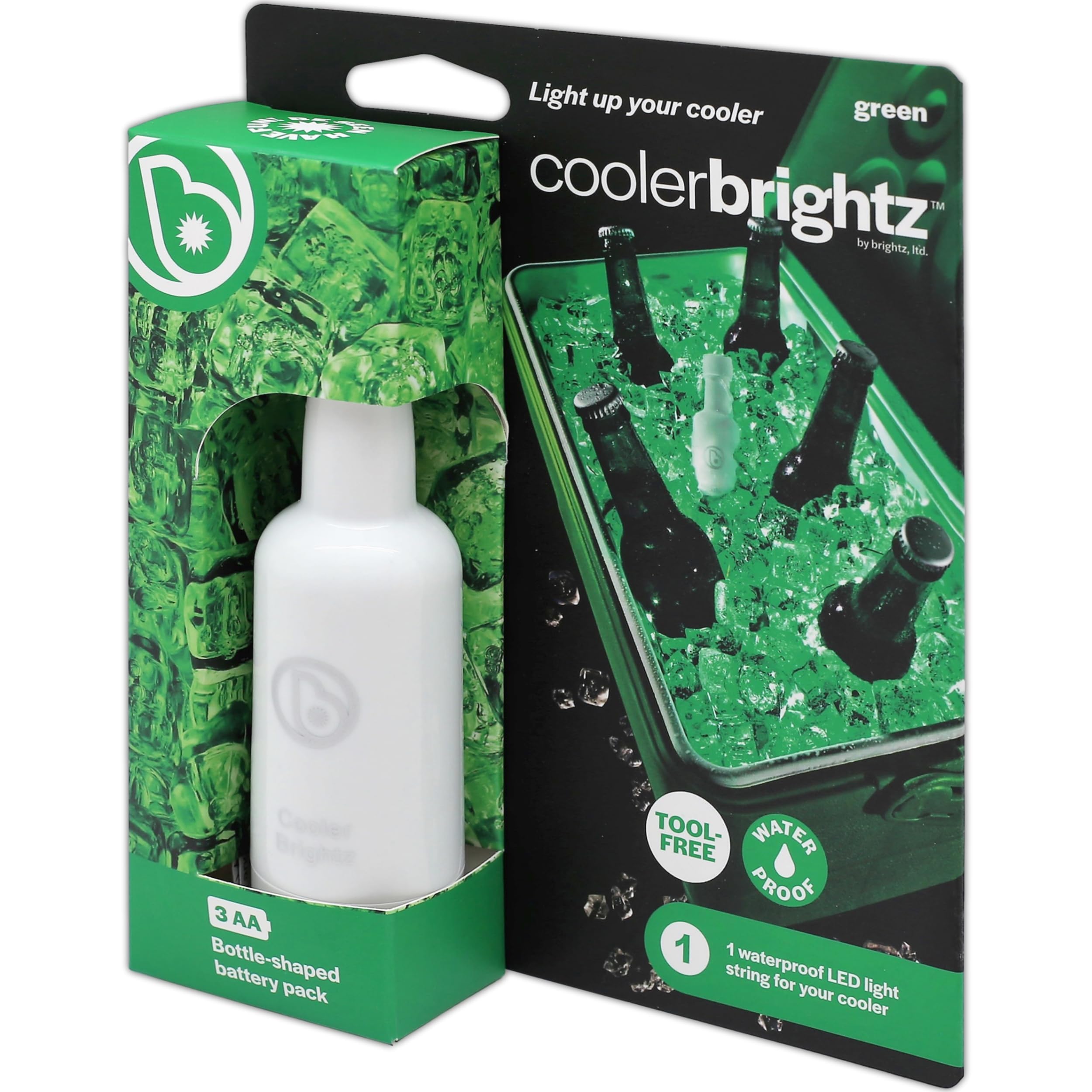 Brightz Coolerbrightz Led Cooler Light Rope, Green - Waterproof Ice Chest Light Rope - Top 2021 Outdoor Camping Gifts & Accessor