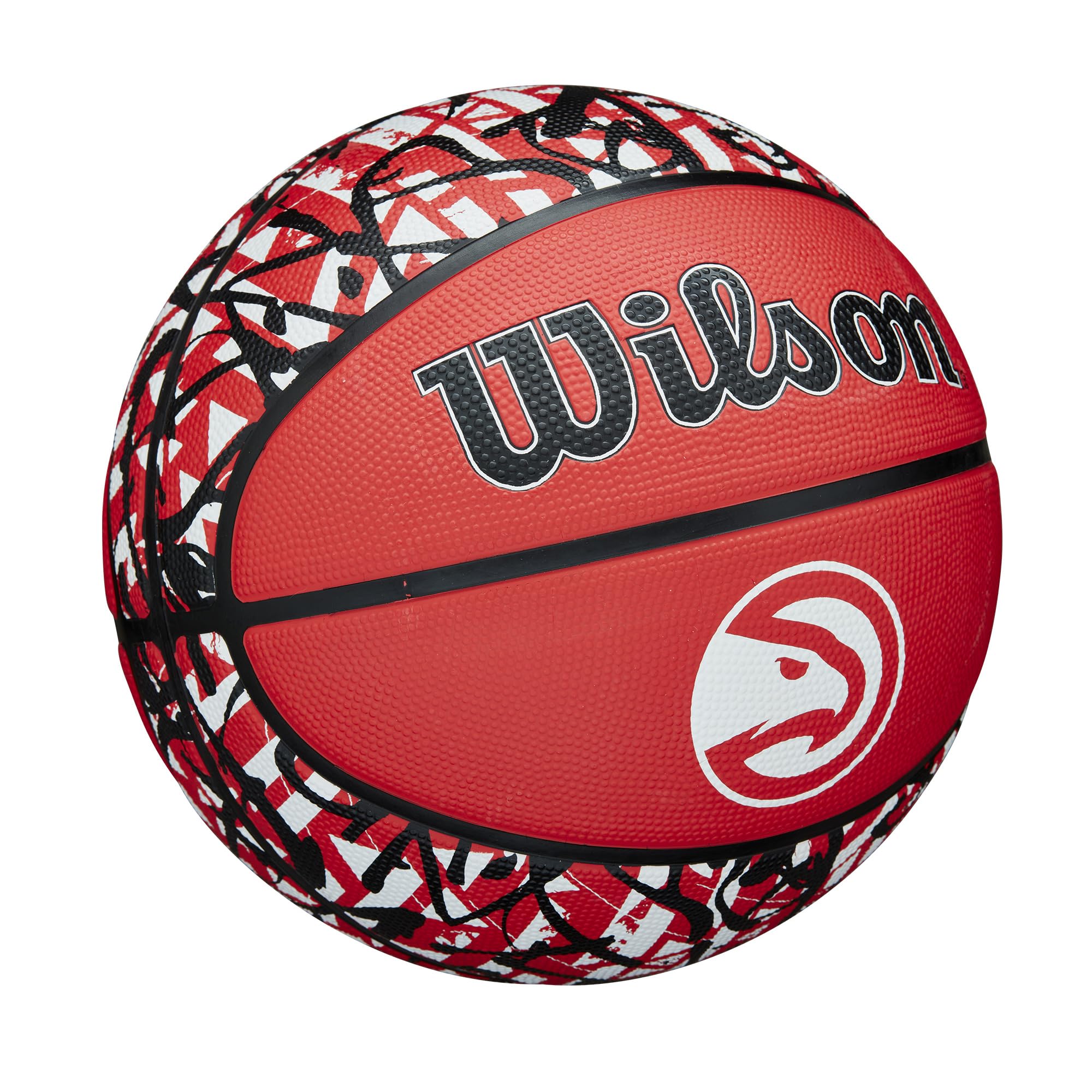 Wilson Nba Team Graffiti Basketball - Atlanta Hawks, Size 7-29.5''
