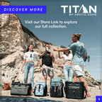 Titan Deep Freeze 24 Can Insulated Bucket Tote Cooler, Sharkskin Gray