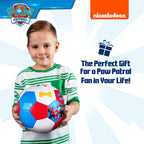 PAW Patrol Kids Soccer Ball Size 3, Marshall, Skye, Everest, and Chase Officially Licensed Futbol for Boys and Girls Soccer Play