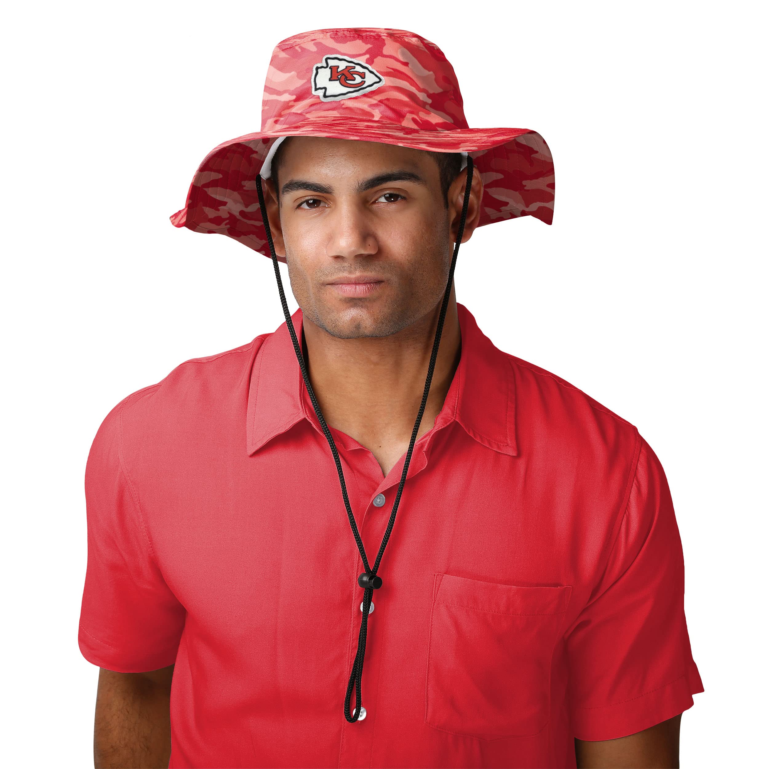 Foco Kansas City Chiefs Nfl Camo Boonie Hat