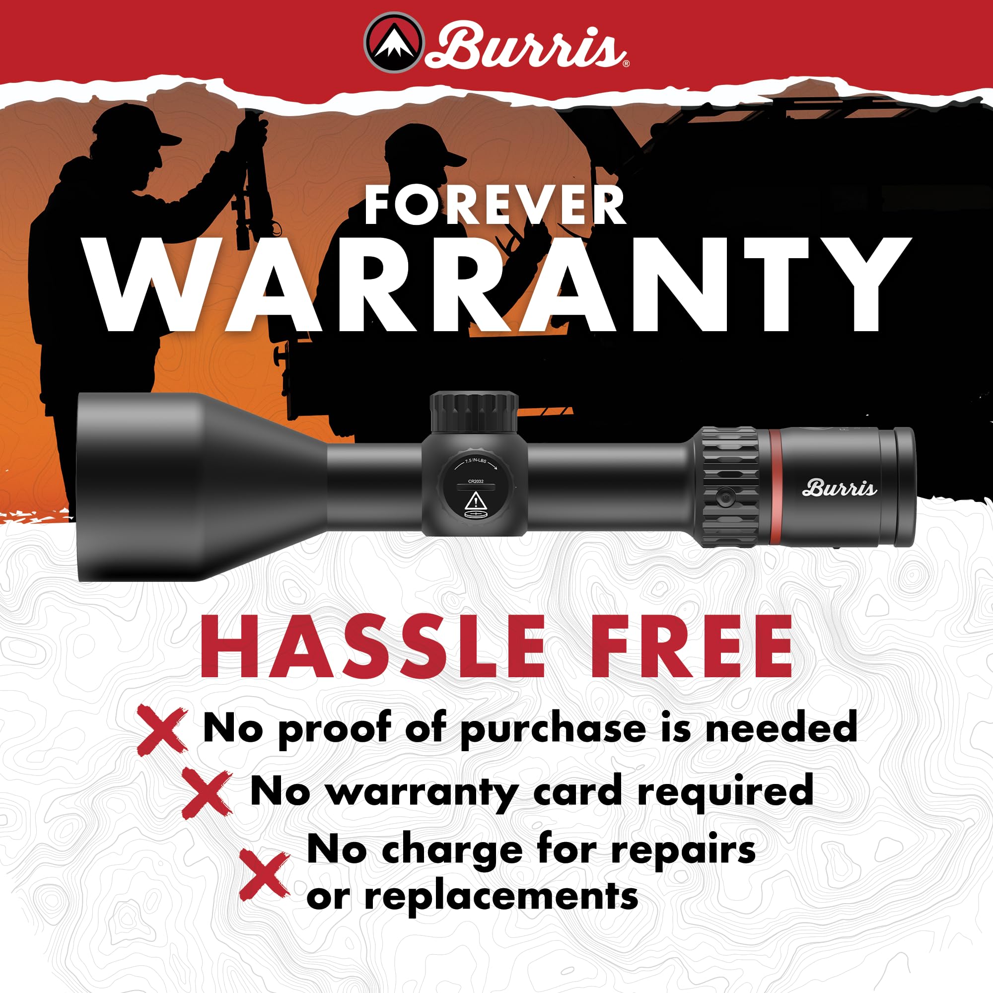 BURRIS Fullfield 3-12x56mm SC (30mm Tube) (201540)