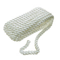 Seachoice 42561 Dock Rope For Boating - 3-Strand Twisted Nylon Dock Line, -Inch X 20 Feet, White