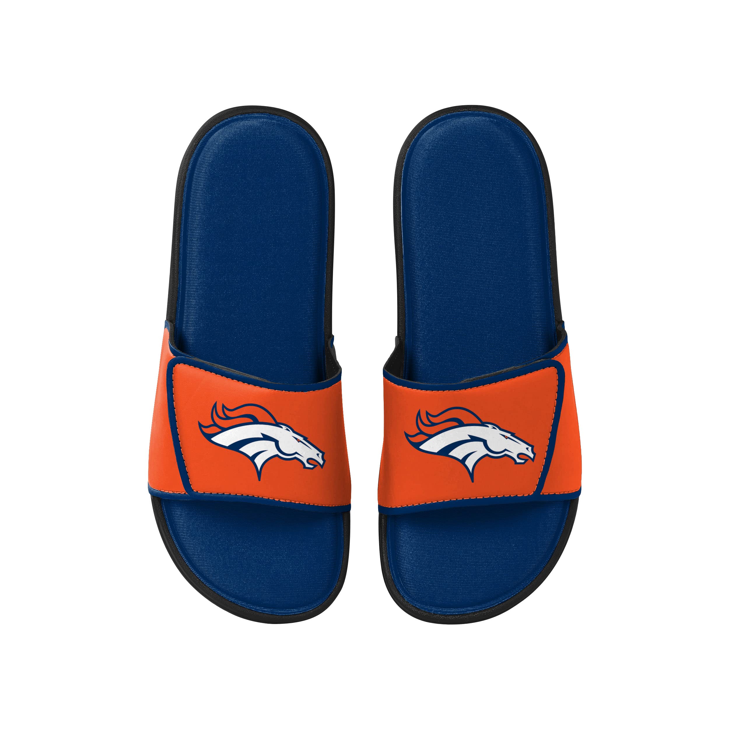 FOCO Denver Broncos NFL Mens Foam Sport Slide - L
