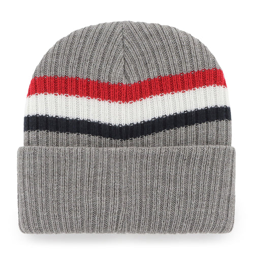'47 Men'S Gray New England Patriots Highline Cuffed Knit Hat