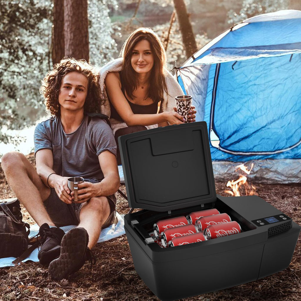 Chery Industrial.Com Car Refrigerator 12 Volt Tesla Fridge Model 3 Portable Car Freezer App Control -4?-50? For Travel Camping R
