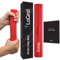 Heavy Logest Twist Hand Exerciser Bars - Flexible Bar Strengthener - Tennis Elbow, Golfer'S Elbow, Tendonitis, Wrist, Forearms P