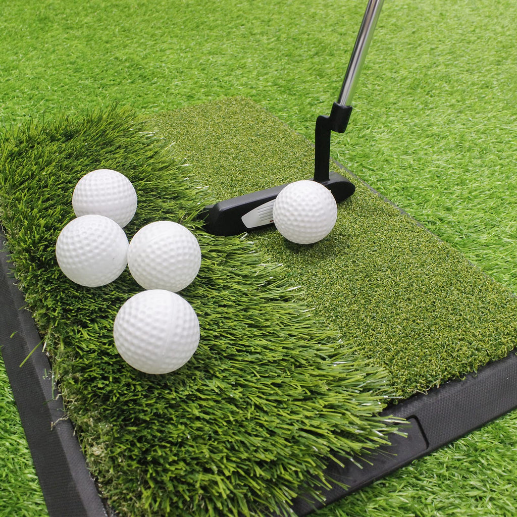 Kofull Golf Practice Balls, Hollow Golf Plastic Balls For Indoor Training -Pack Of 50 Pcs (White)