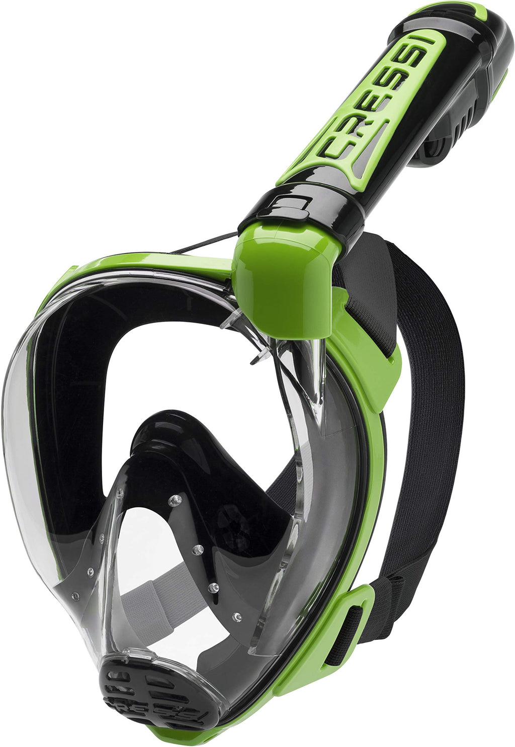 Cressi Duke Dry, Black/Lime, M/L