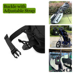 Golf Pouch Bag For Balls Accessories Valuables  Customizable With Hook-And-Loop Panel  Ideal Golfer Gift, Includes Tee-Holder An