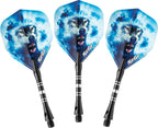 Fat Cat Predator 80% Tungsten Steel Tip Darts With Storage/Travel Case, 23 Grams
