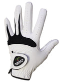 Mens All Weather Cabretta Leather Golf Gloves (For Right Handed Golfers - Worn On The Left Hand) (L)