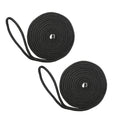 Novelbee 2 Pack Of 5/8X 30 Double Braid Nylon Dockline,Mooring Rope Dock Line,Working Load Limit 1540 Lbs,Breaking Strength 7,70