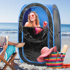 Weatherpod 1-Person Pop-Up Pod With Tinted Panels - Pop-Up Weather Pod, Protection From Cold, Wind And Rain With Added Privacy -