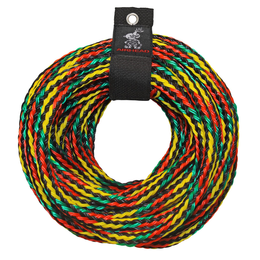 Airhead Tow Rope, 1-4 Rider Rope For Towable Tubes Multi, 9/16''