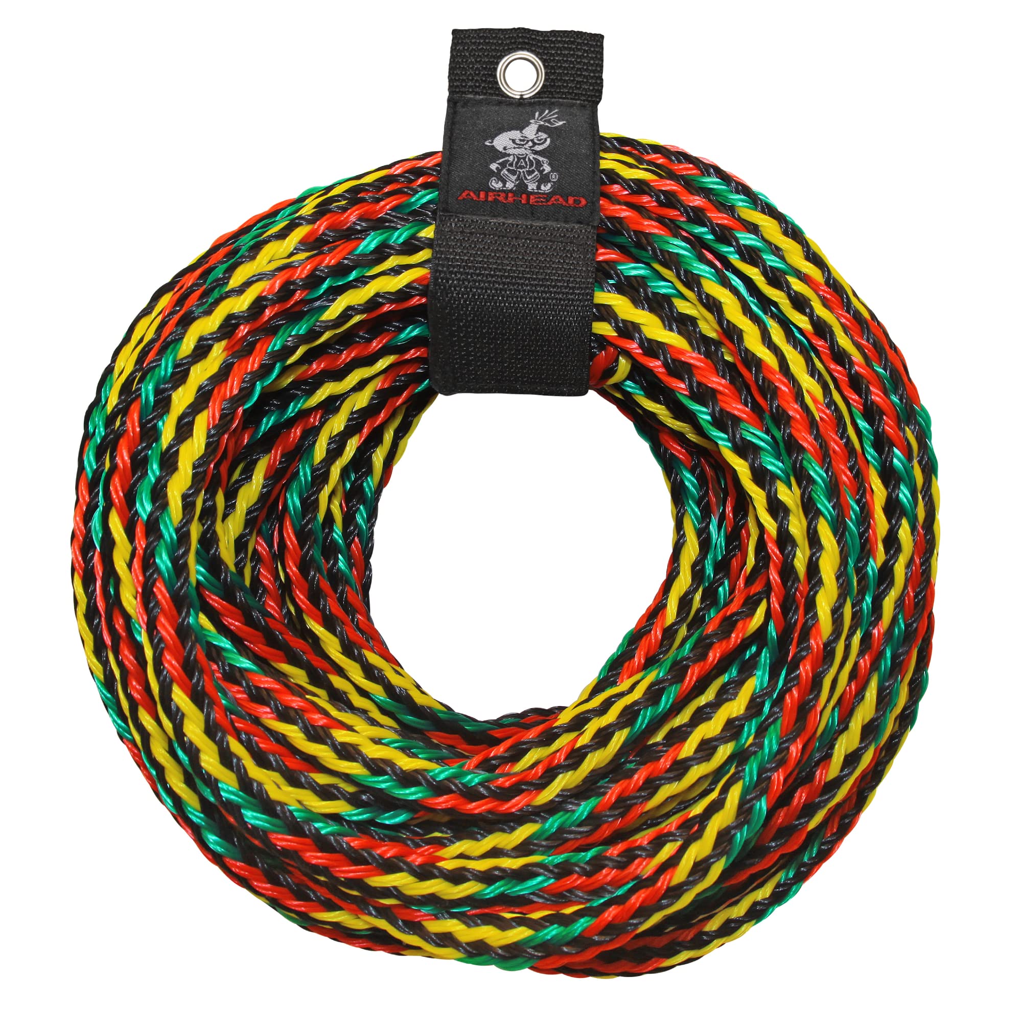 Airhead Tow Rope, 1-4 Rider Rope For Towable Tubes Multi, 9/16''