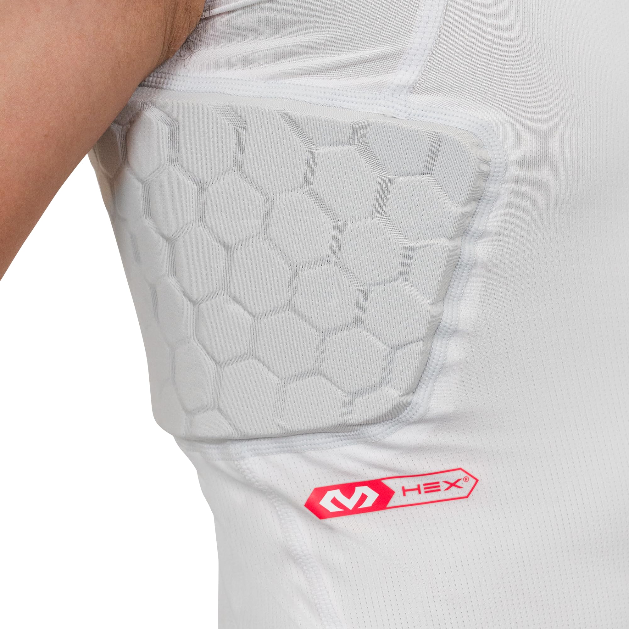 Gameday Armour Pro 5-Pad Top Youth White Xl