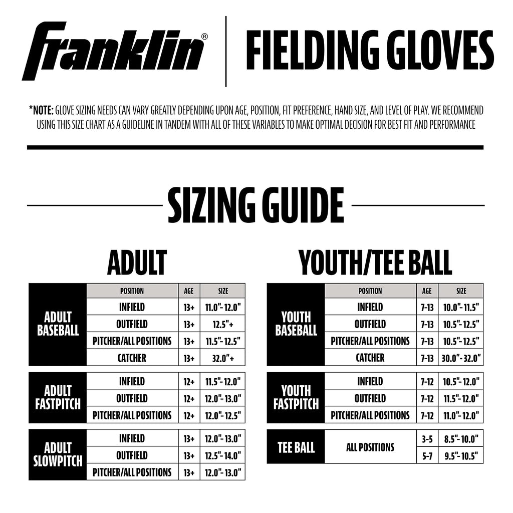 Softball Glv Wht/Blk 12'''' (Pack Of 1)