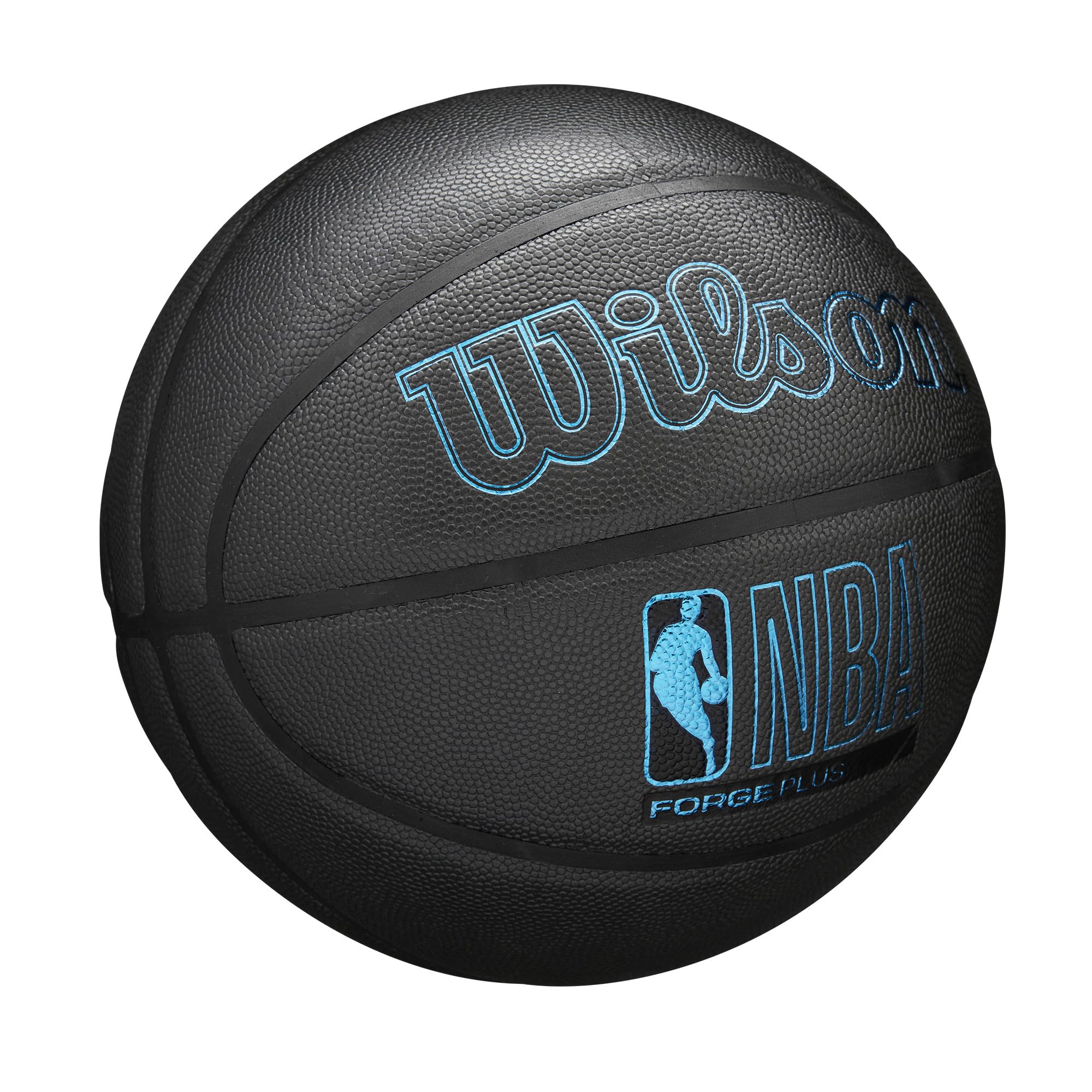 Wilson Nba Forge Plus Indoor/Outdoor Basketball - Charcoal Grey, Size 6-28.5''