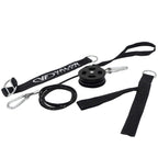 Valor Fitness Py-1 Portable Lat Pull Down Machine, Bundle Option Includes Tricep Rope, V Tricep Bar And Triangle Chest Pull Cabl