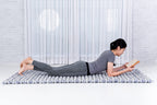 Leewadee - Foldable Floor Mattress - Japanese Roll Up Futon -Trifold Tatami Mat- Guest Floor Bed - Camping Mattress - Thai Massa