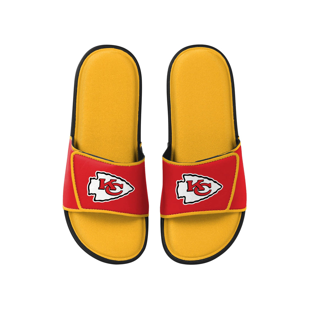 FOCO Kansas City Chiefs NFL Mens Foam Sport Slide - XL