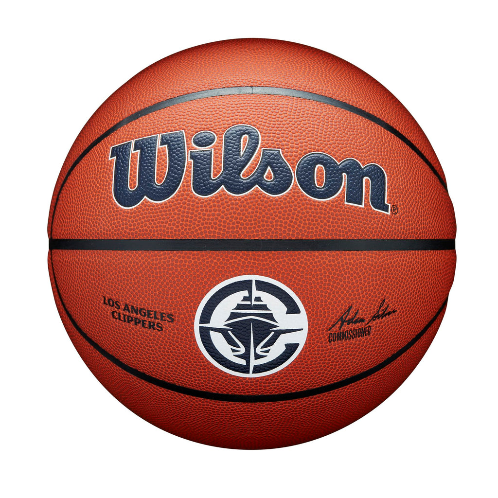 Wilson Nba Team Alliance Basketball - Los Angeles Clippers, Size 7-29.5''