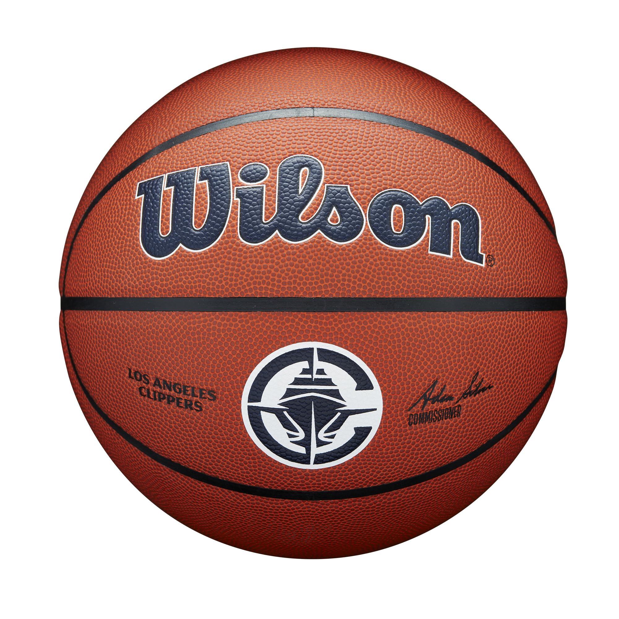 Wilson Nba Team Alliance Basketball - Los Angeles Clippers, Size 7-29.5''