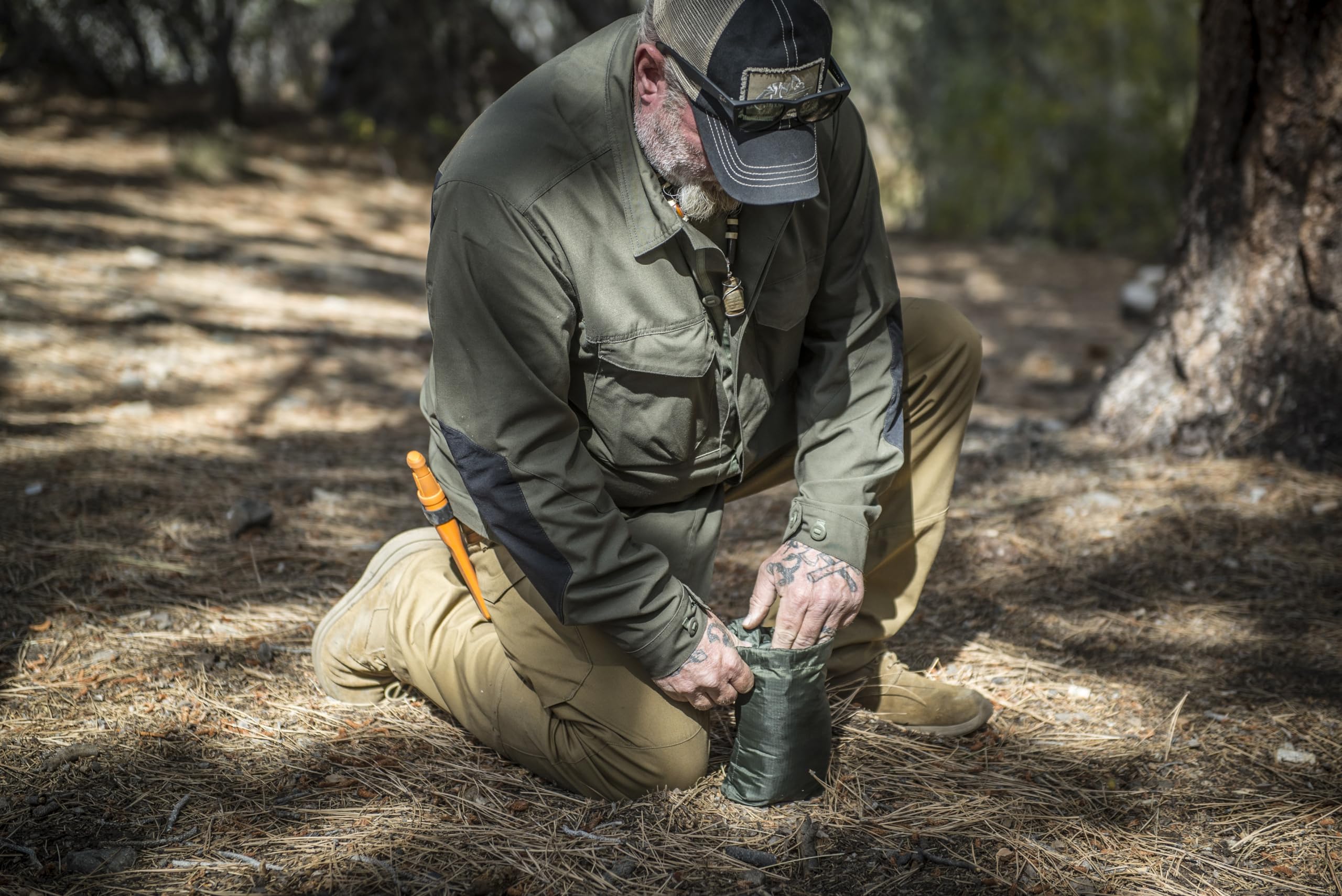 Helikon-Tex Supertarp Small Us Woodland, Bushcraft Line
