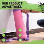Slim Panda Yoga Mat Straps For Carrying,Adjustable Yoga Mat Carrier, Yoga Mat Sling(Yoga Mat Not Included)(Purple 2.3M)