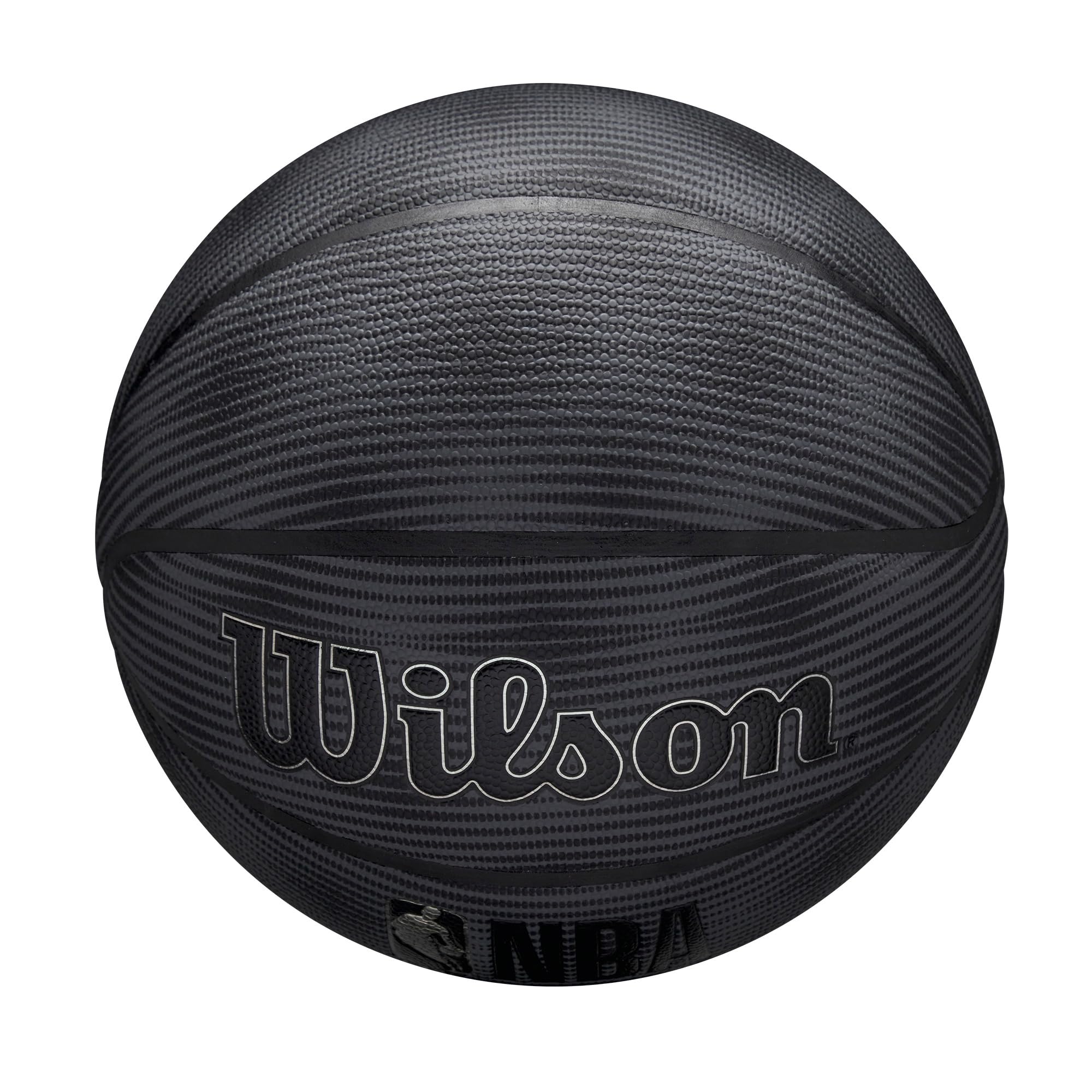 Wilson Nba Forge Pro Midnight Indoor/Outdoor Basketball - Black/Silver, Size 7-29.5''