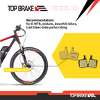 Top Brake Bd19-E+ Disc Bike Brake Pads For Magura 4 Piston Mt5/ Mt7/ Mt5E