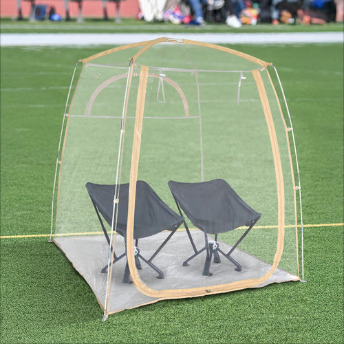 All Weather Proof Pod Sports Pod,540View Weather Tent,2 Person Instant Tent with Sealed Floor,Outdoor Screen House with Carrying