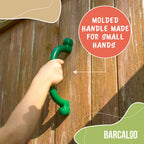 Playground Safety Handles - Outdoor Green Grab Handle Bars, Tree House Accessories, For Backyard Playset And Playground Equipmen