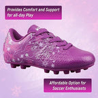 Frost 3 Firm Ground Soccer Shoes-Purple - Vizari Sports
